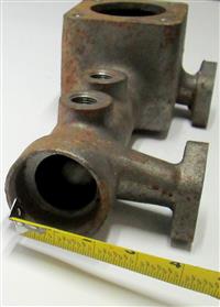 9M-1822 | 9M-1822 Cummins Water Manifold Fluid Coolant M939 M939A1 (5).JPG