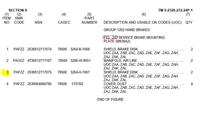 9M-1860 | 9M-1860 Service Brake Brake Disc Shield M939A2 Dia 2.JPG