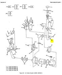 9M-1878 | 9M-1878  Air Intake Clamp M939A1 M939A2 (1).JPG