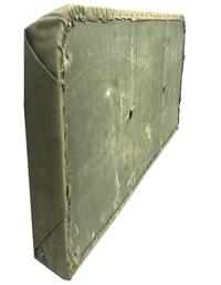 9M-790 | 9M-790  Passenger Bench Seat back Cushion Green Canvas (USED) (407).jpeg