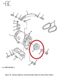 ALL-5083 | ALL-5083 Alternator Pulley V groove 2 Belt Pulley Diagram.JPG