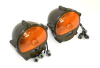ALL-7487 | ALL-7487  Front Turn Signal Marker Light 24 Volt Amber Color Orange Parking Light Kit (2).JPG