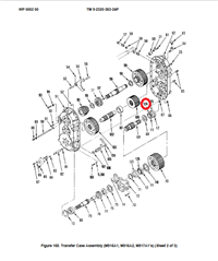 COM-5454 | COM-5454 Tapered Roller Bearing Cone with Roller M916A1, M917A1, HEMTT, M870, M872 (1).png