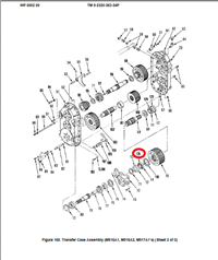 COM-5456 | COM-5456 Transfer Case Bearing Oshkosh M1070, M911, M915 Series (1).png
