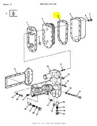 COM-5805 | COM-5805 Oil Cooler Cover Gasket For Multifuel Engines LDS LDT M35A2 M54A2 (1).JPG