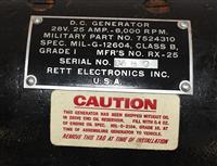 COM-6274 | COM-6274  Generator Engine Accessory 24 Volt 25 AMP M37 M43 M56 M274 (5).JPG