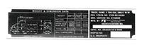 DT-202 | DT-202  XM817 Dump Truck Weight and Dimension Data Plate (1).jpg