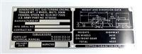 DT-430 | DT-430 M673 2 Wheel Trailer Mounted 30KW Gas Turbine Engine Data Plate NOS (4).JPG