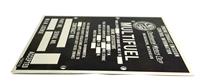 DT-443 | DT-443  Multifuel Engine Exhaust Emission Plate 4x4.5 Black (1)(NOS).jpg