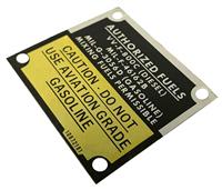 DT-460 | DT-460  Authorized Fuels Caution Data Tag (2).jpg