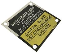 DT-460 | DT-460  Authorized Fuels Caution Data Tag (3).jpg