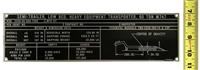 DT-466 | DT-466  Heavy Equipment Transporter Trailer Weight and Dimension Data Plate (5).jpg