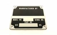 DT-498 | DT-498 M551 Sheridan Tank Identification Plate (2).jpg