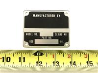 DT-498 | DT-498 M551 Sheridan Tank Identification Plate (5).jpg