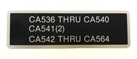 DT-499 | DT-499 CA536 THRU CA540 Identification Plate (1).jpg