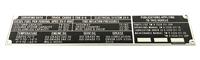 DT-503 | DT-503 5 Ton Cargo Truck Servicing Data Plate (2).jpg