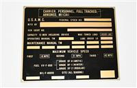 DT-504 | DT-504 Data Plate M113A1 (1).JPG