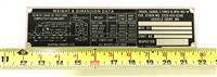DT-505 | DT-505 M54 Cargo Truck Weight and Dimension Data Plate (5).jpg