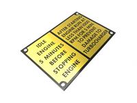 DT-514 | DT-514 Turbo Charger Warning Data Plate (2).jpg