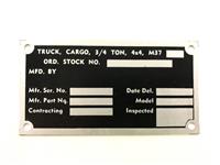 DT-515 | DT-515 M37 Cargo Truck Identification Plate (1).jpg