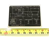DT-518 | DT-518 14 Ton Cargo Trailer Weight and Dimension Data Plate (2).jpg