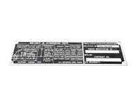 DT-524 | DT-524 M54A2C Cargo Truck Weight and Dimension Data Plate (3).jpg