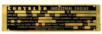 DT-532 | DT-532 Chrysler Industrial Engine Rebuild Tag (3).jpg