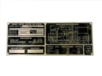 DT-542 | DT-542 M101A1 Weight and Dimension Data Plate (4).jpg