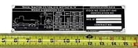 DT-557 | DT-557 M275A2 Tractor Truck Weight and Dimension Data Plate (1).jpg