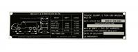 DT-567 | DT-567  M929A2 WOW 5 Ton Dump Truck Weight and Dimension Data Plate (1).JPG