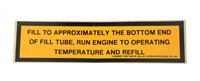 DT-572 | DT-572  Fill Tube Marker Identification Decal Surge Tank (2).JPG