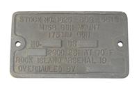 DT-601 | DT-601  Data Plate Tag M158 Gun Mount Plate (3).JPG