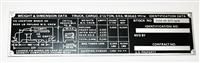 DT-612 | DT-611 Data Plate Tag M36A2 Cargo Truck  (2).JPG