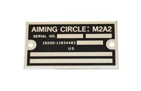 DT-613 | DT-613  Data Plate Tag Bradley M2A2 Aiming Circle Serial Number (2).JPG