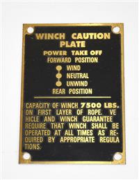 DT-618 | DT-618  Data Plate Tag Brass Winch Caution PTO Front and Rear Position (2).JPG