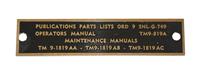 DT-631 | DT-631  Data Plate Tag Brass GMC M211 Cargo Truck 2 12 Ton 6x6 Operators and Maintenance Manual (5).JPG