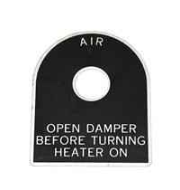 DT-651 | DT-651  Data Plate Tag M35 2 12 Ton Truck Open Damper Before Turning Heater On (2).JPG