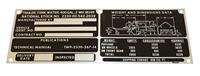 DT-658 | DT-658  Data Plate Tag M149 Water Tank Trailer 400 Gallon Weight and Dimensions (1).JPG