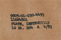 DT-675 | DT-675  Data Plate Tag M553 Goer Wrecker Truck 10 Ton 4x4 Transportation Data (5).JPG