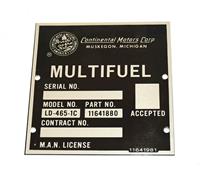 DT-690 | DT-690  Data Plate Tag LDS Multifuel Engine Exhaust Emission Control Information (2).JPG