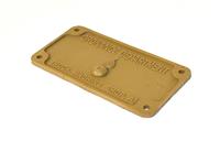 DT-715 | DT-715  Data Plate Tag Plaque Ordnance Department Truck Machine Shop A (1).JPG
