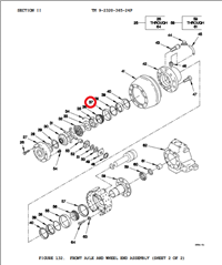FM-372 | FM-372 LMTV 2.5 Ton Front and Rear Outer Axle Tapered Roller Bearing Cup Race (1).png