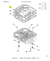 FM-522 | FM-522 Control Valve Body Pan Upper Gasket Allison Transmission MD 3000 FMTV LMTV  ( (10).JPG
