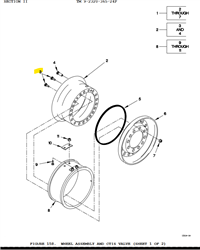 FM-568 | FM-568  2 Piece Lock Ring Eccentric Head Wheel Stud FMTV LMTV DIA 1.png
