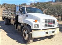 GMC 6500 Flat Bed Stake Truck with Hydraulic Liftgate