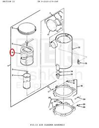 HEM-257 | HEM-257 M977Oskosh HEMTT Intake Air Filter (4044).jpg