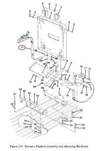 HM-1072 | HM-1072  Gunner's Platform Assembly Ammo Box Webbing Strap (2).JPG