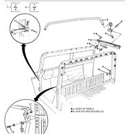 HM-1170 | HM-1170  HMMWV Soft Top Support Bow Retaining End.JPG