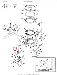 HM-1197 | HM-1197  HMMWV Upper Pillar Support (5).JPG