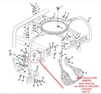 HM-1221 | HM-1221 Gun Turret Ring Retainer Strap HMMWV.JPG